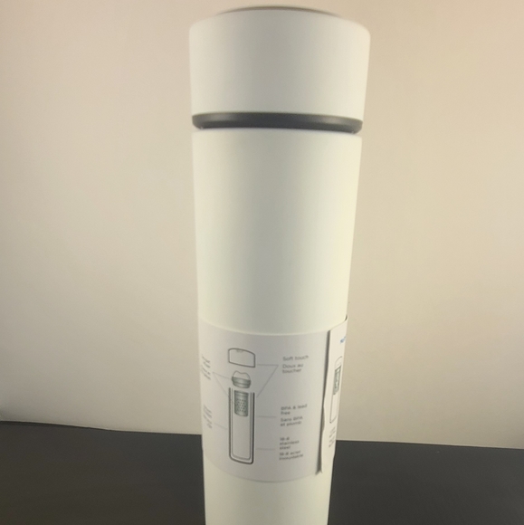 Grosche Infuser water and tea bottle-Satin white - Picture 3 of 5